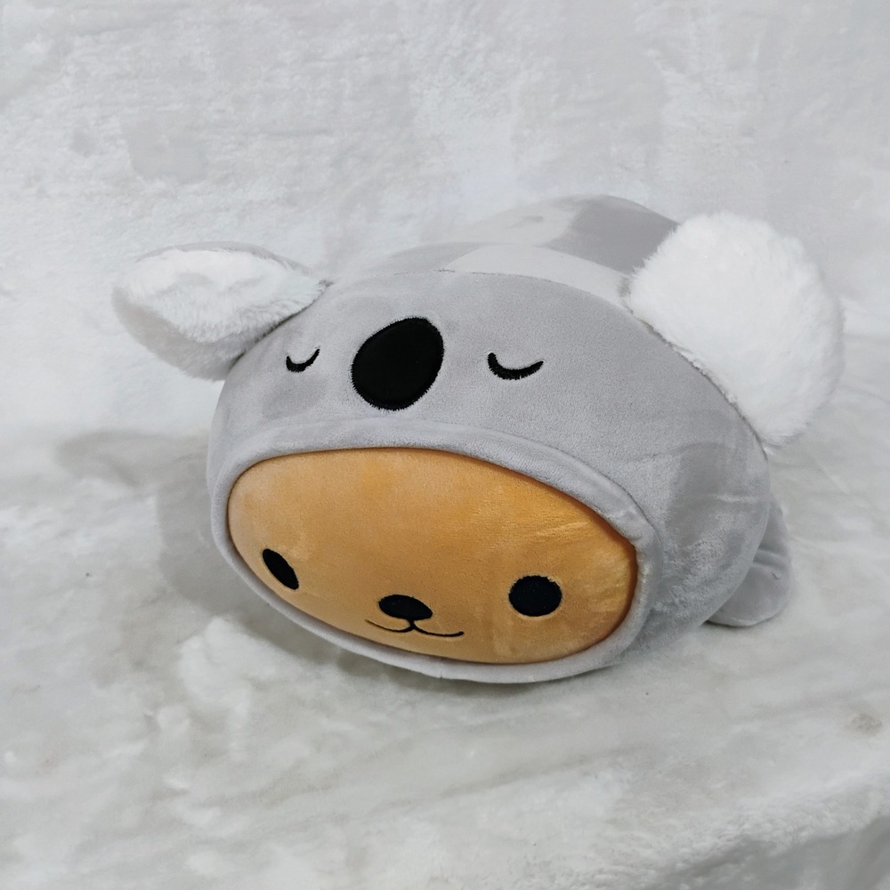 Smoochy Pals Koala Costume Plush Soft Squishy Grey Tan Stuffed Animal 15 Inch